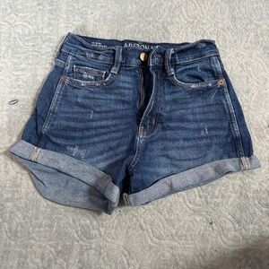 Super cute jean shorts high waist size 1